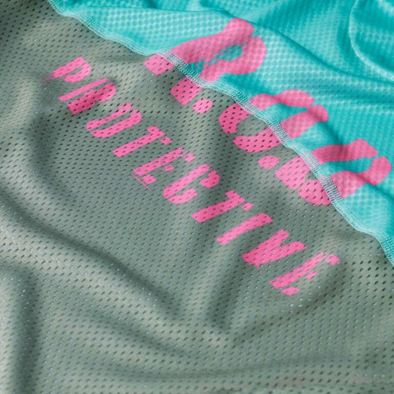 Langarmshirt Damen P-Mighty Lady in Hellgrün, Detailansicht 2