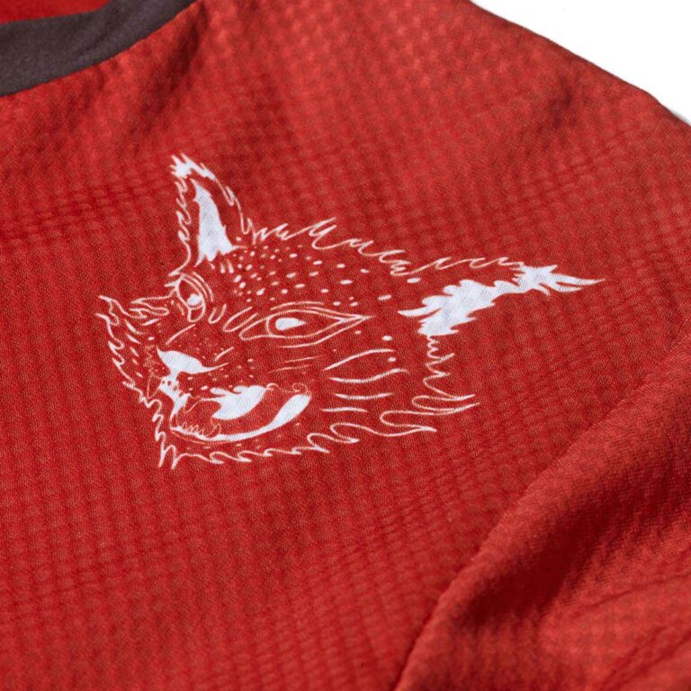 MTB Langarmshirt Herren P-Monster Mash in Weiß, Detailansicht 2