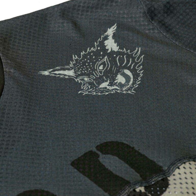 MTB Langarmshirt Herren P-Monster Mash in Hellgrün, Detailansicht 1