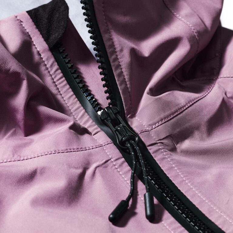 Regenjacke Damen P-Space Age W in Mauve, Detailansicht 3