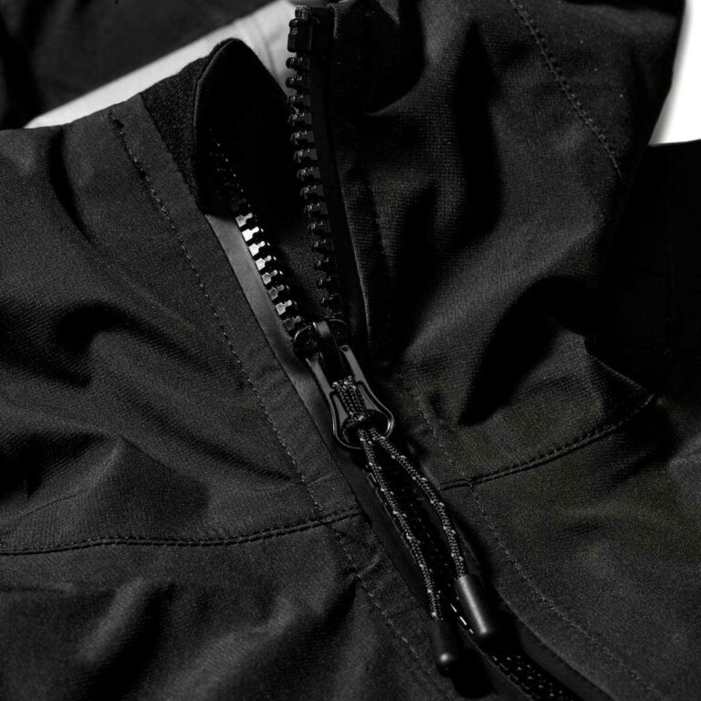Regenjacke Damen P-Space Age W in Schwarz, Detailansicht 1
