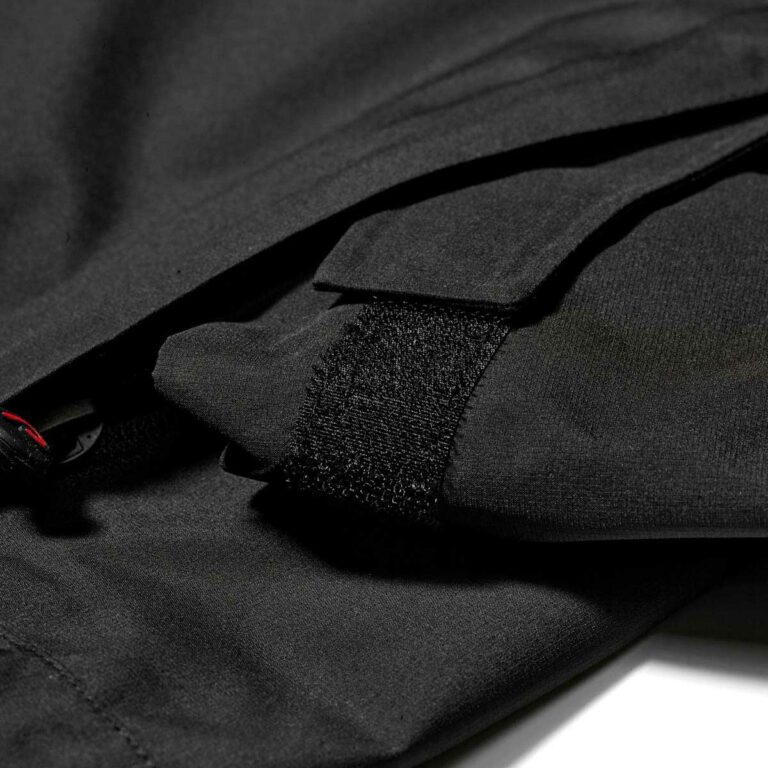 Regenjacke Damen P-Space Age W in Schwarz, Detailansicht 2
