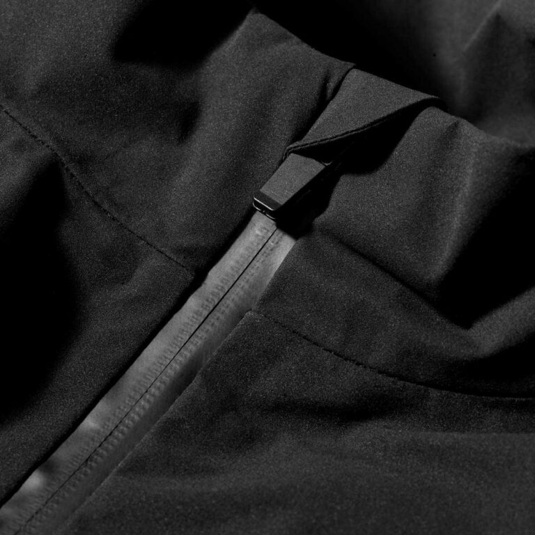 Regenjacke Damen P-Cloudburst W in Schwarz, Detailansicht 3