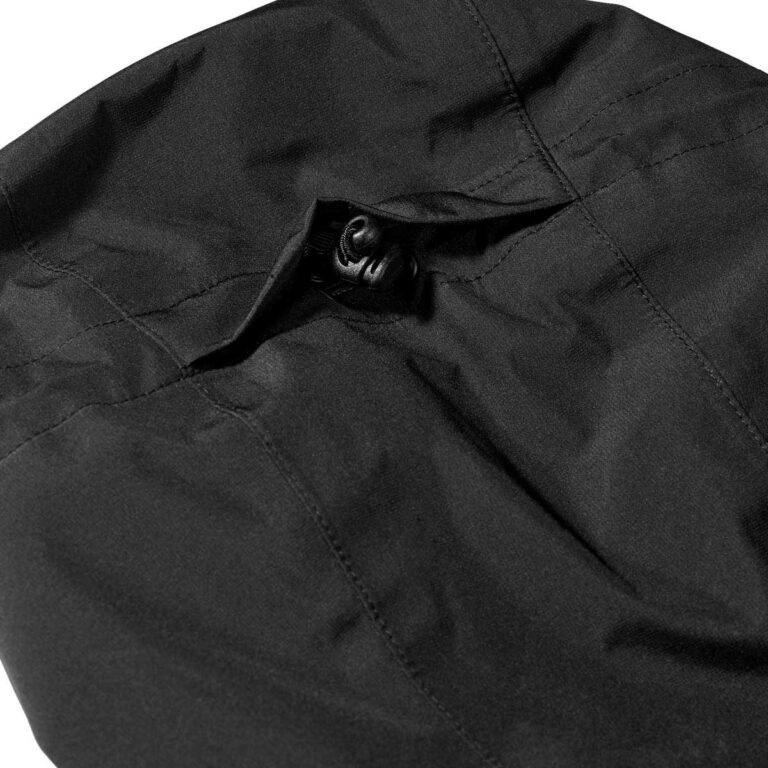 Regenjacke Herren P-Space Age in Schwarz, Detailansicht 2