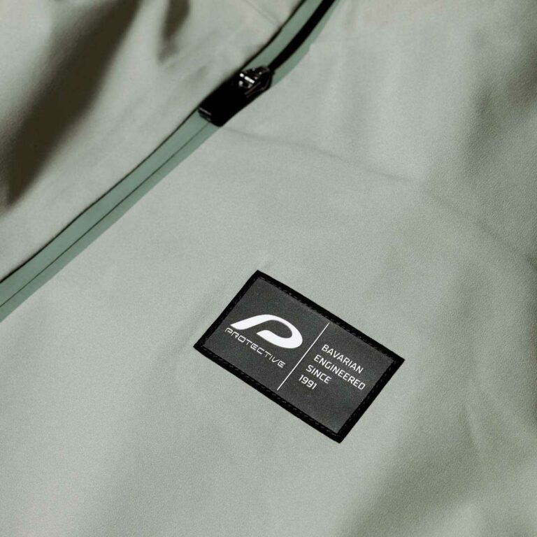 Regenjacke Herren P-Cloudburst in Hellgrün, Detailansicht 5