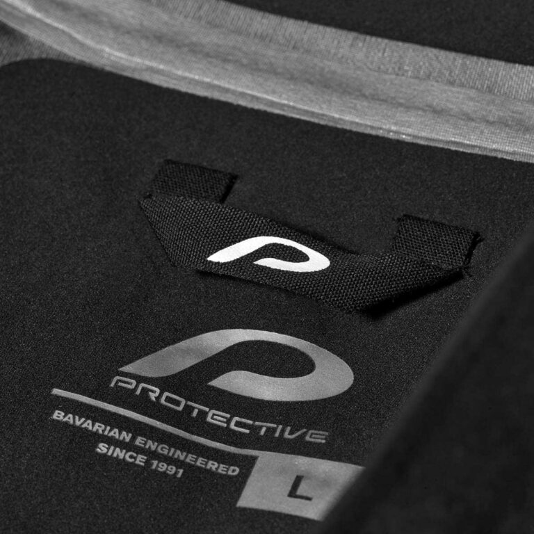 Regenjacke Herren P-Cloudburst in Schwarz, Detailansicht 1