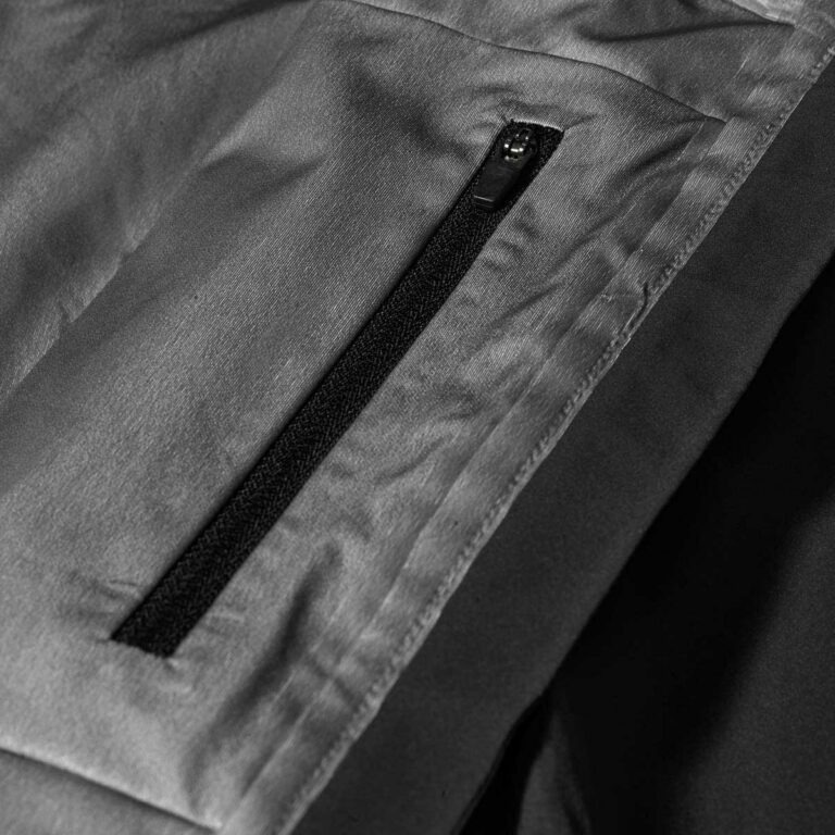 Regenjacke Herren P-Cloudburst in Schwarz, Detailansicht 4