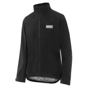 Regenjacke Herren P-Cloudburst in Schwarz, Vorderansicht