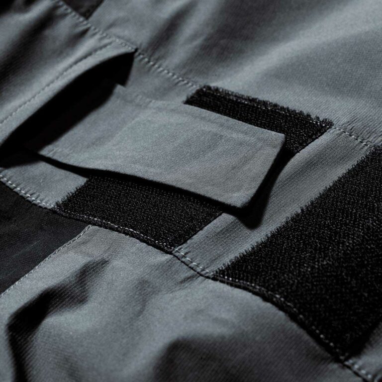 Allwetteranzug Unisex P-Free Monkey in Gunmetal, Detailansicht 4