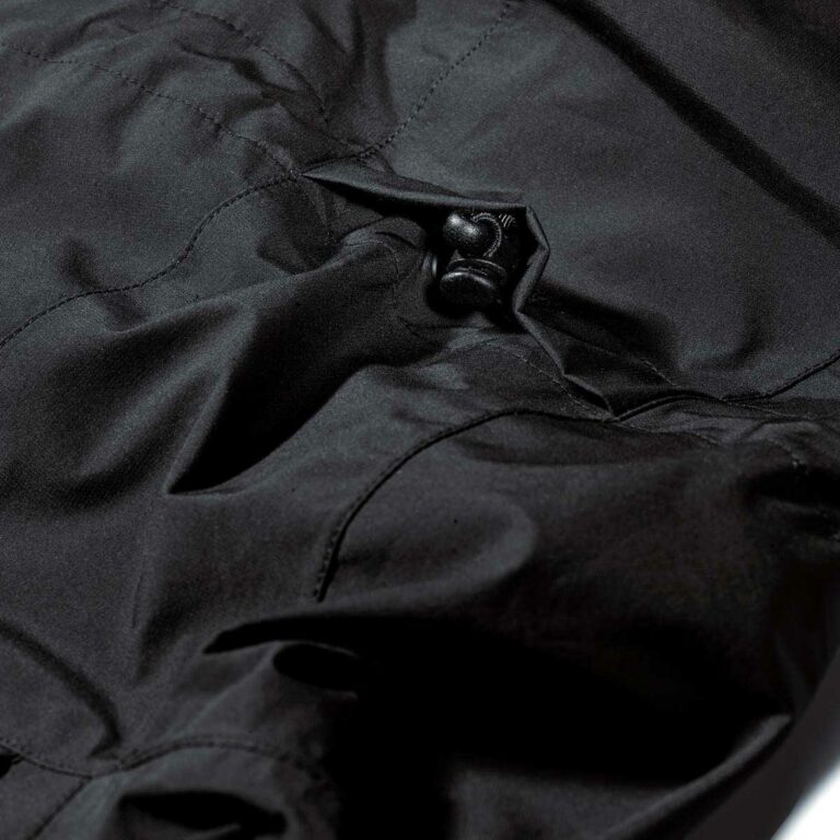Allwetteranzug Unisex P-Free Monkey in Gunmetal, Detailansicht 5