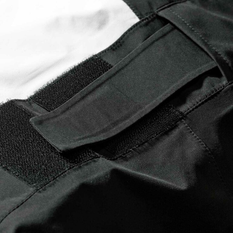 Allwetteranzug Unisex P-Free Monkey in Schwarz, Detailansicht 3
