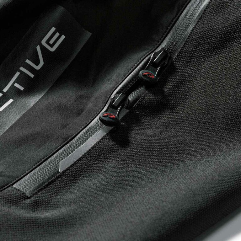 Allwetteranzug Unisex P-Free Monkey in Schwarz, Detailansicht 4