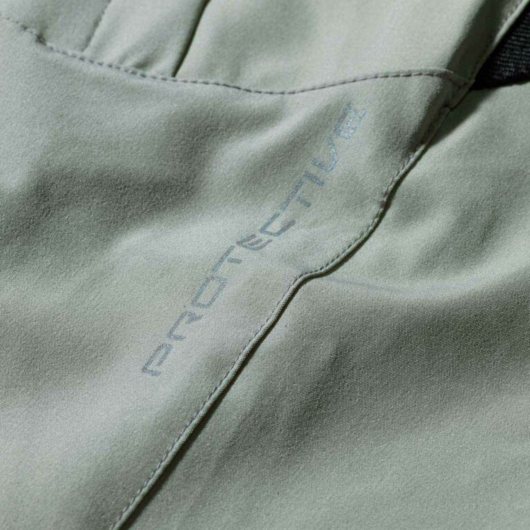 MTB Shorts Herren P-Lite in Hellgrün, Detailansicht 2