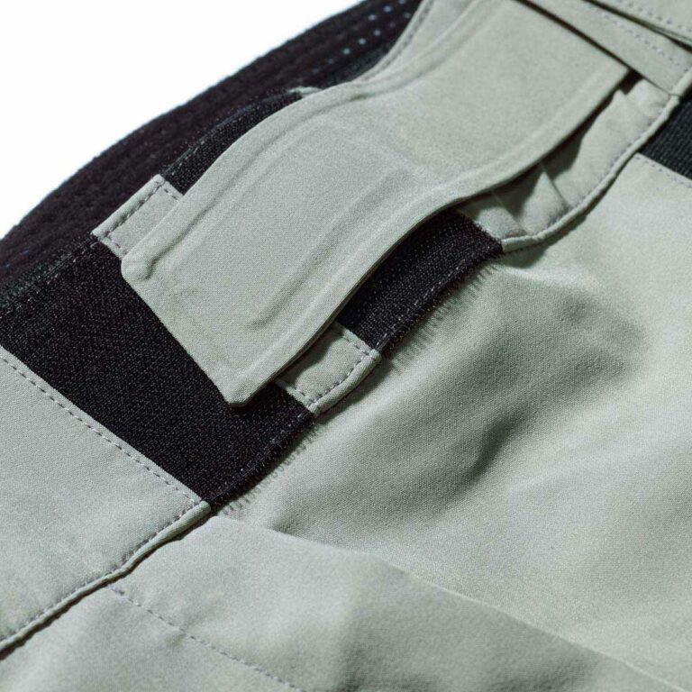 MTB Shorts Herren P-Lite in Hellgrün, Detailansicht 3