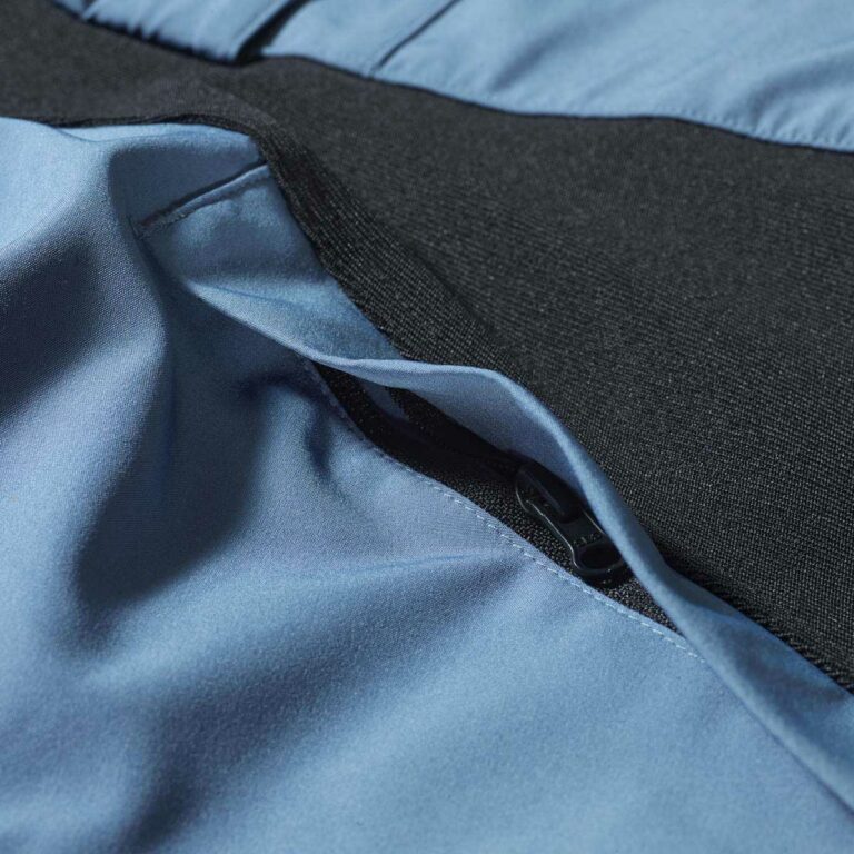 MTB Shorts Herren P-Lite in Rauchblau, Detailansicht 3
