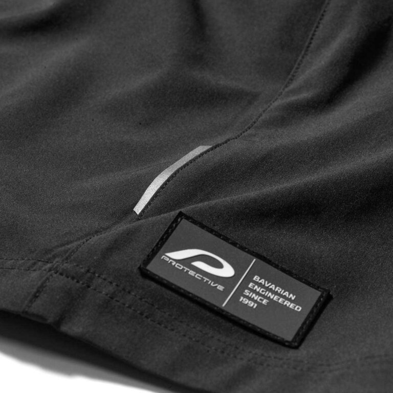 MTB Shorts Herren P-Lite in Schwarz, Detailansicht 2