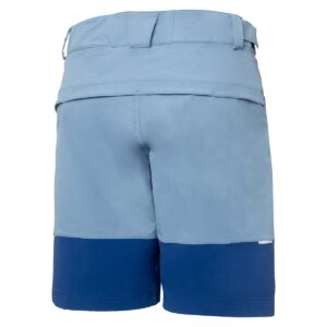 MTB Shorts Herren P-Bounce 4.0 in Rauchblau, Rückansicht