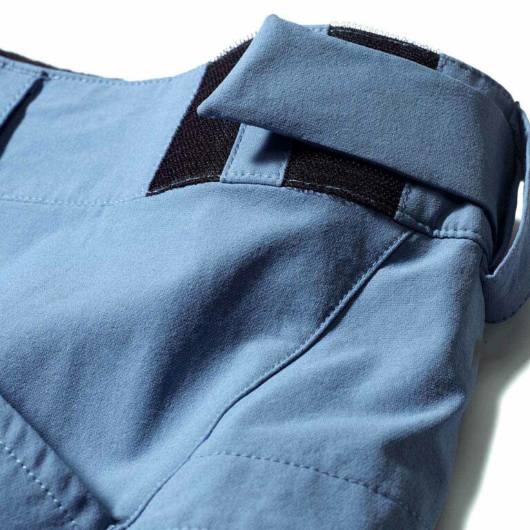MTB Shorts Herren P-Bounce 4.0 in Rauchblau, Detailansicht 3