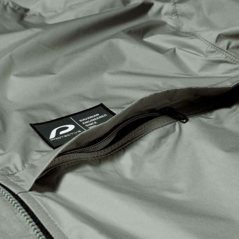 Windjacke Herren P-Eazy in Hellgrün, Detailansicht 3