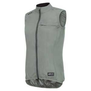 Windweste Damen P-Eazy Vest W in Hellgrün, Vorderansicht