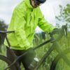 Regenjacke Herren P-Rain II in Neongelb