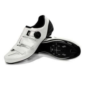 Santic Jizhou Herren Carbon Rennradschuhe weiss front.jpeg