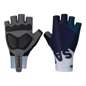 Santic fahrrad Handschuhe blau front.jpeg