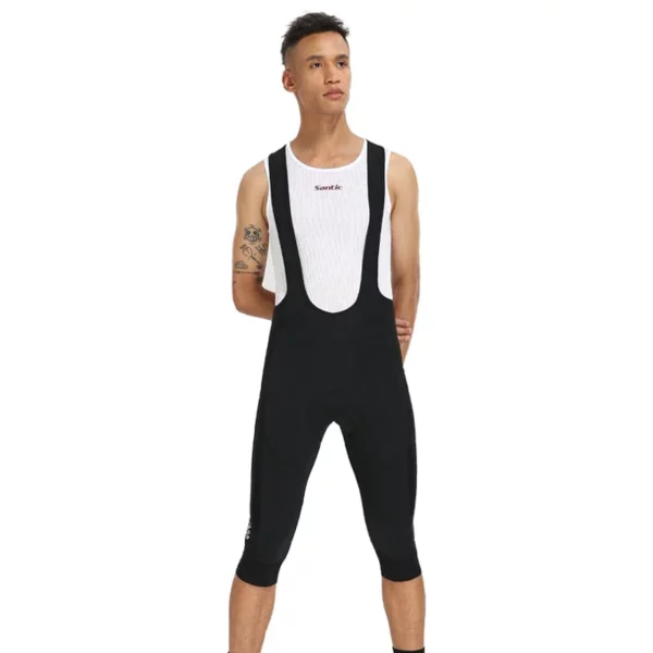 Santic Chikong Trägershorts Herren in Schwarz