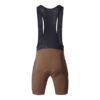 santic dante mens bib shorts brown back.jpeg