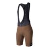 santic dante mens bib shorts brown left.jpeg