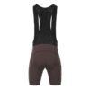 santic dante mens bib shorts dark brown back.jpeg
