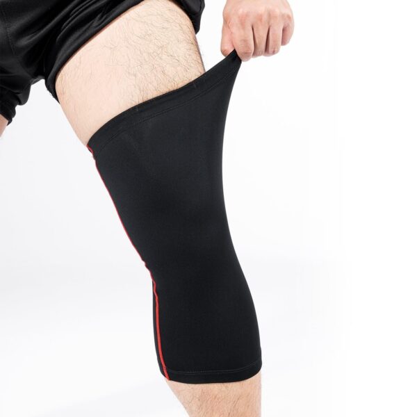 Santic Daren Knieschoner Winter Unisex in Schwarz/Rot