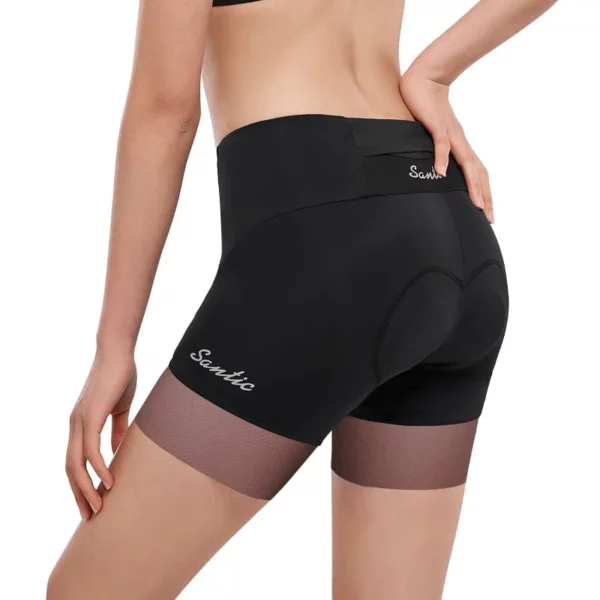 Santic Daier Fahrradshorts Damen in Schwarz