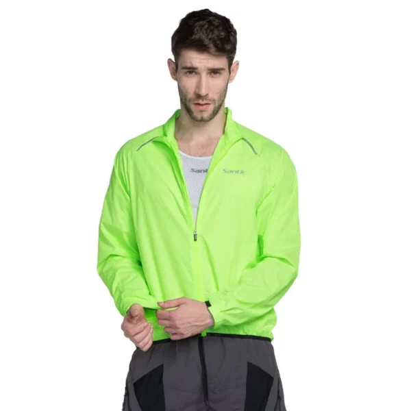 Santic Lvkui Windjacke Herren in Frühlingsgrün