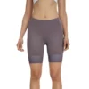 santic huanci womens bike shorts lilac fitting2.webp