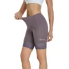 santic huanci womens bike shorts lilac stretch.webp
