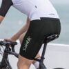 santic ordinary ⅳ mens bike shorts black on bike.jpeg