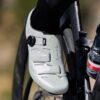 santic polar mens carbon road bike shoes white action.jpeg