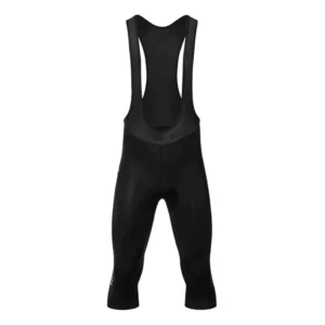 santic qianto mens bib shorts black front.webp