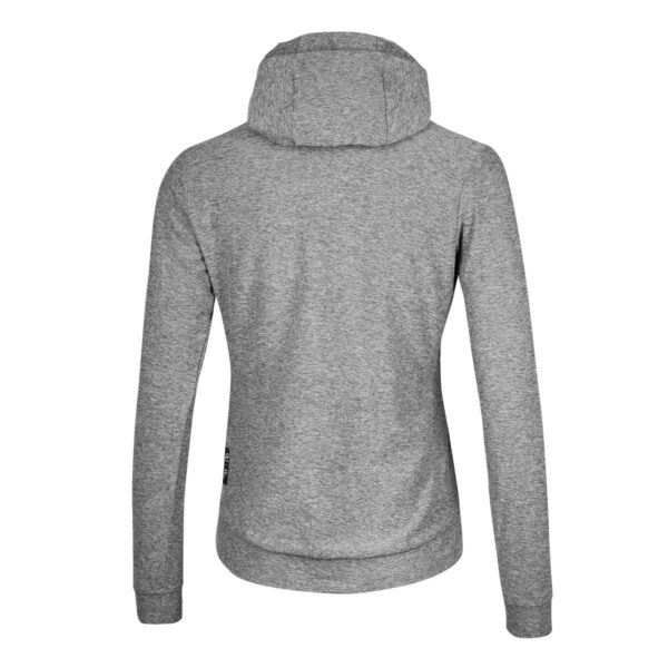 Hoodie Damen P-Sunstone W in Gunmetal, Rückansicht
