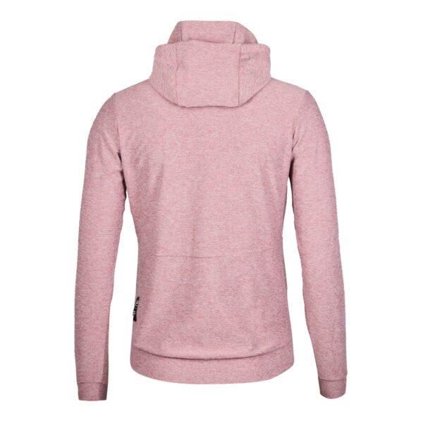 Hoodie Damen P-Sunstone W in Mauve, Rückansicht