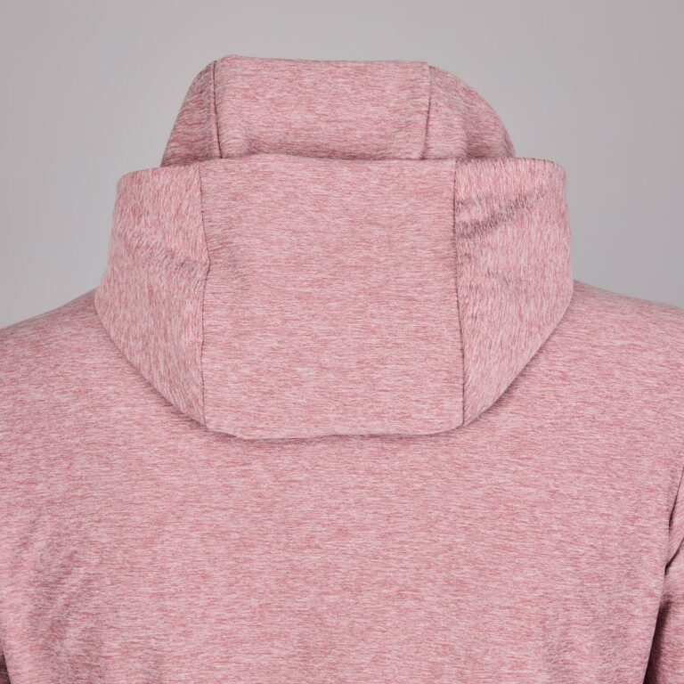 Hoodie Damen P-Sunstone W in Mauve, Detailansicht