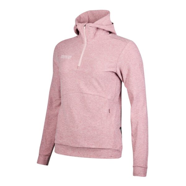 Hoodie Damen P-Sunstone W in Mauve, Seitenansicht