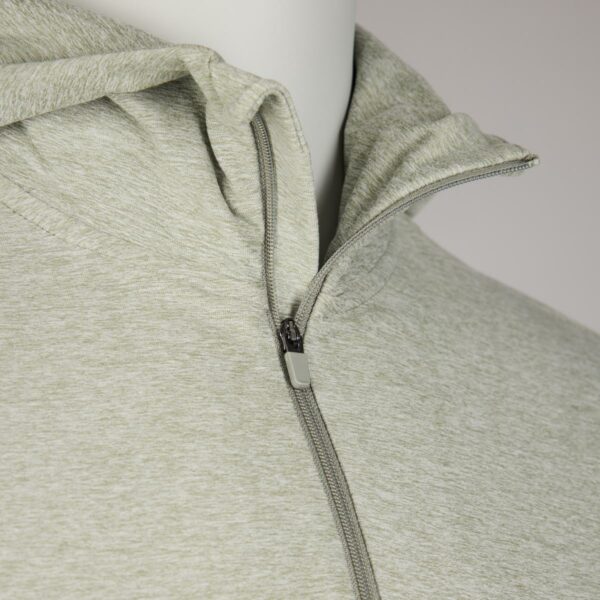Hoodie Herren P-Sunstone in Hellgrün, Detailansicht 1