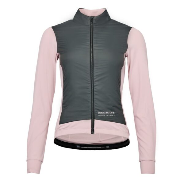 Hybridjacke Damen P-White Marble W in Violet Ice, Vorderansicht