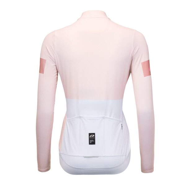 Langarmtrikot Damen P-Rush Rider W in Violet Ice, Rückansicht
