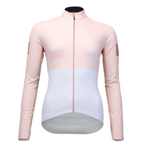 Langarmtrikot Damen P-Rush Rider W in Violet Ice, Vorderansicht