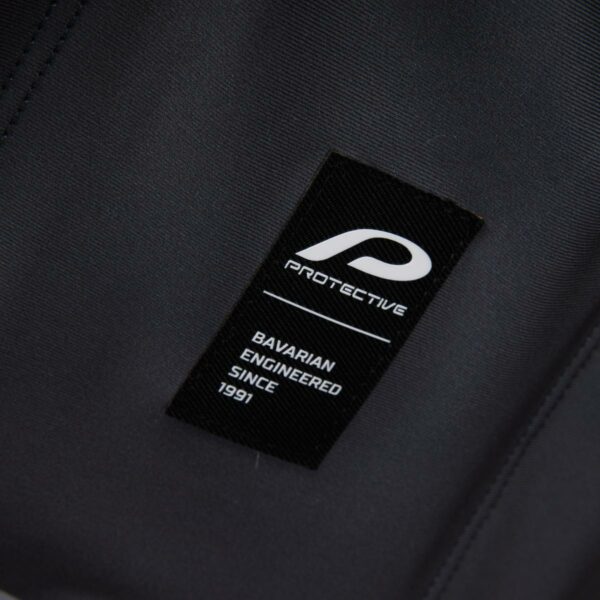 Langarmtrikot Damen P-Rush Rider W in Schwarz, Detailansicht