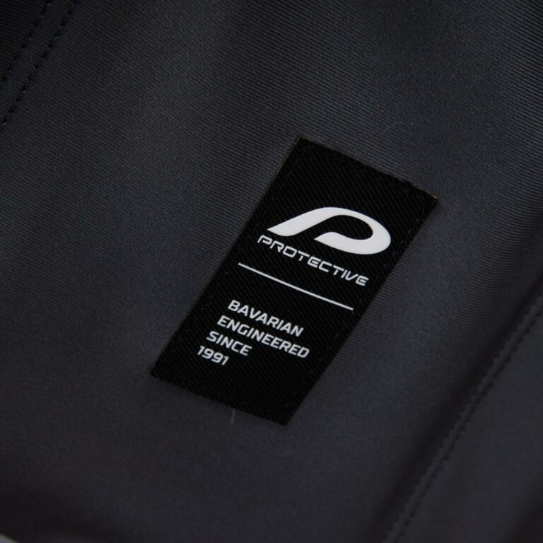 Langarmtrikot Damen P-Rush Rider W in Schwarz, Detailansicht