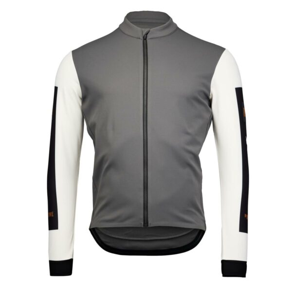 Langarmtrikot Herren P-Jameson in Gunmetal, Vorderansicht